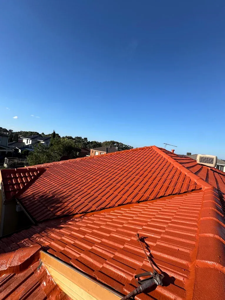 Completed terracotta roof restoration